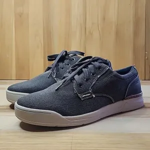 NUNN BUSH GRAY SNEAKERS STYLE ☆1912 KORE MENS 8 1/2 DENIM MATERIAL NWOB