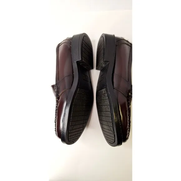 Nunn Bush Men’s Shoes 9.5M Brown Leather Penny  Loafer Dress Shoe Office Career