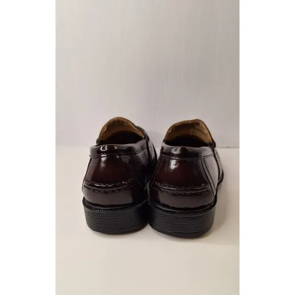 Nunn Bush Men’s Shoes 9.5M Brown Leather Penny  Loafer Dress Shoe Office Career