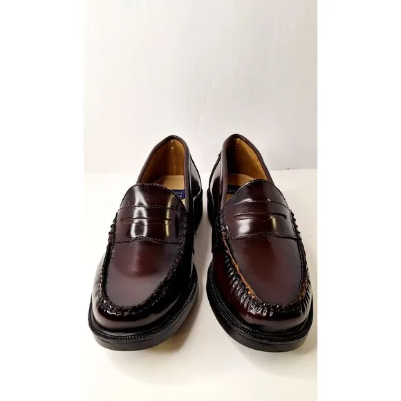 Nunn Bush Men’s Shoes 9.5M Brown Leather Penny  Loafer Dress Shoe Office Career