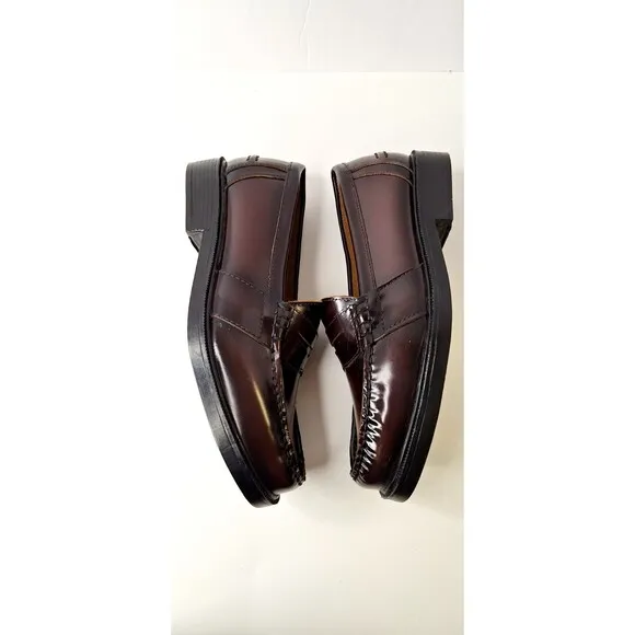 Nunn Bush Men’s Shoes 9.5M Brown Leather Penny  Loafer Dress Shoe Office Career