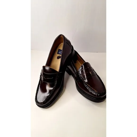 Nunn Bush Men’s Shoes 9.5M Brown Leather Penny  Loafer Dress Shoe Office Career