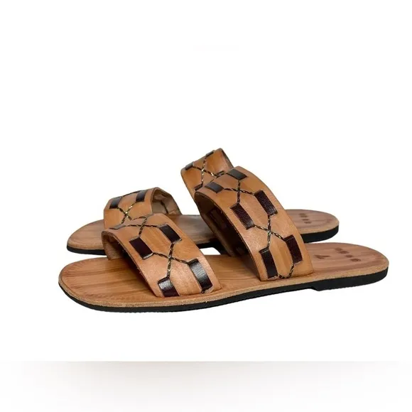 NWOB Alicia Artesanato | Handmade Sandals Made in Brazil Leather