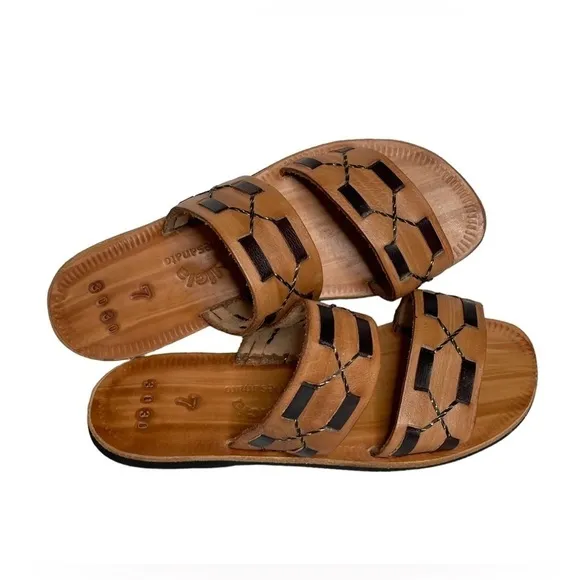 NWOB Alicia Artesanato | Handmade Sandals Made in Brazil Leather