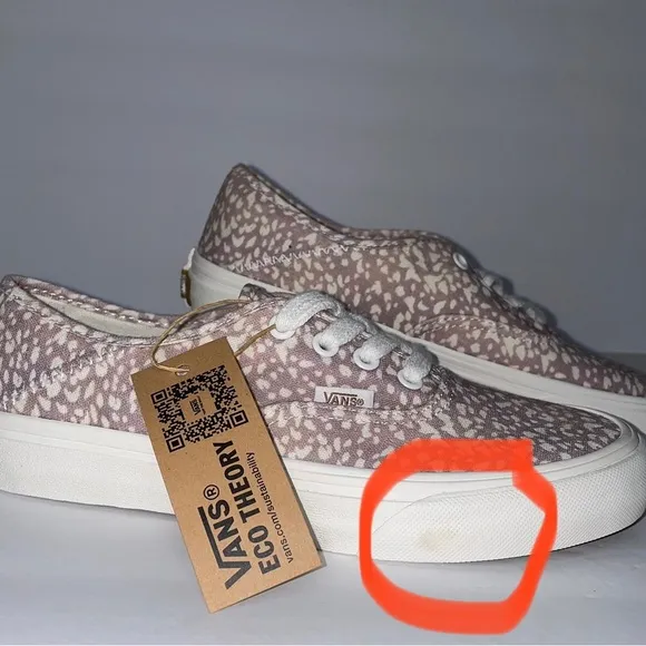 NWOB Vans Authentic SF Eco Theory Animal Sneakers