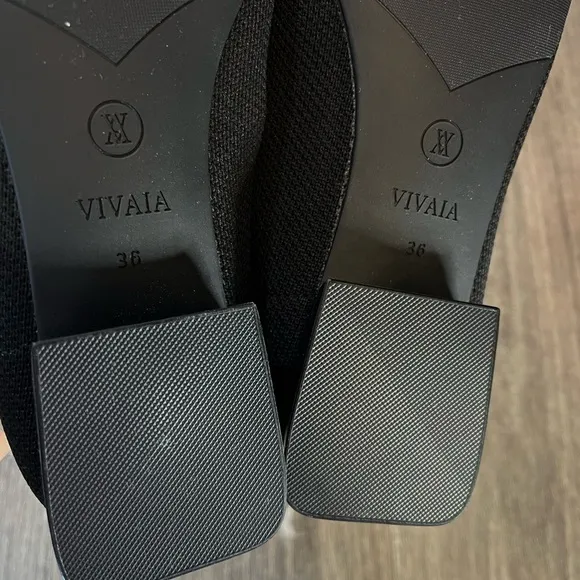 *NWOB VIVAIA | Doreen Pointed-Toe Heeled Loafers Size 36/5.5-6