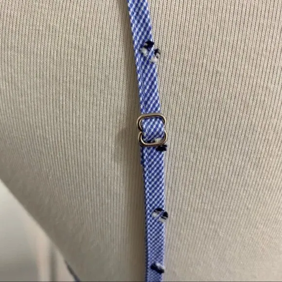NWOT Derek Lam Crosby 10 Gingham Embroidered Dress