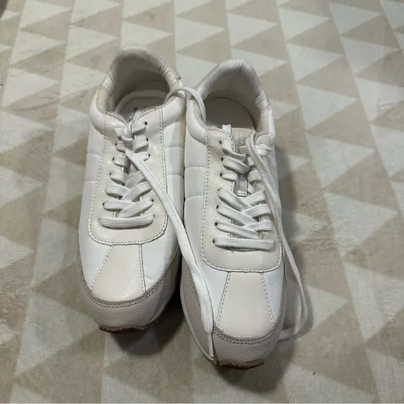 NWOT Madewell league sneakers washed nubuck leather