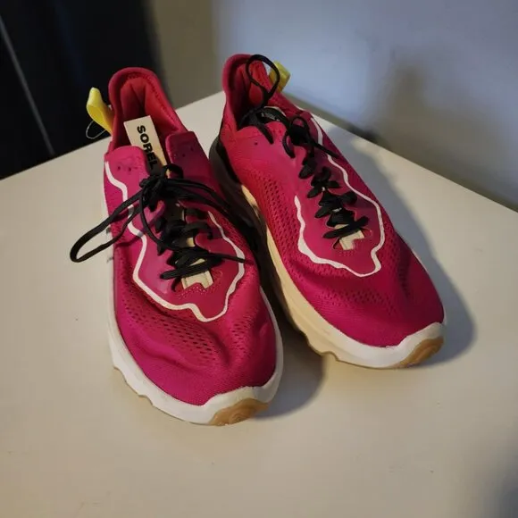 NWOT Sorel Kinetic Breakthrough Day Lace Cactus Pink / Jet Size 8.5