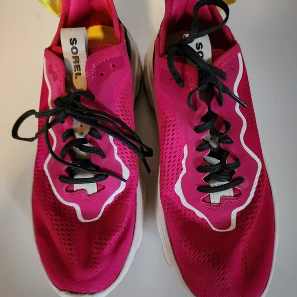 NWOT Sorel Kinetic Breakthrough Day Lace Cactus Pink / Jet Size 8.5