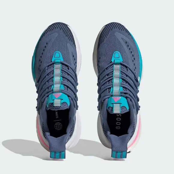 NWT Adidas AlphaBoost V1 Sneakers Women's 10 Crew Blue Lucid Pink
