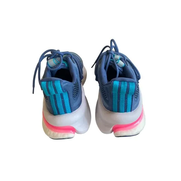 NWT Adidas AlphaBoost V1 Sneakers Women's 10 Crew Blue Lucid Pink