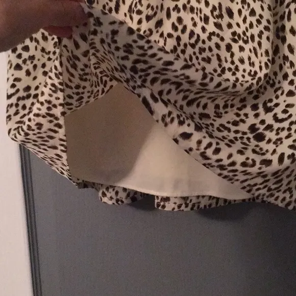 NWT Adorable animal print skirt
