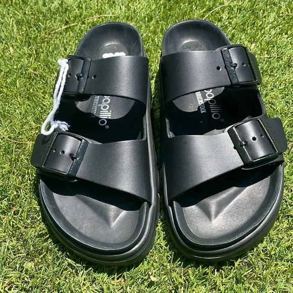 NWT BIRKENSTOCK Papillio Exquisite Chunky Sandals!