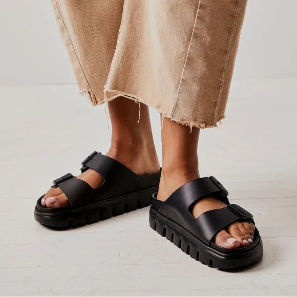 NWT BIRKENSTOCK Papillio Exquisite Chunky Sandals!
