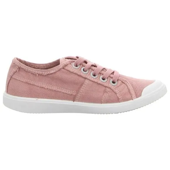 NWT Blowfish Malibu Vesper 7.5 Dusty Pink Distressed Stitched Cushioned Sneakers