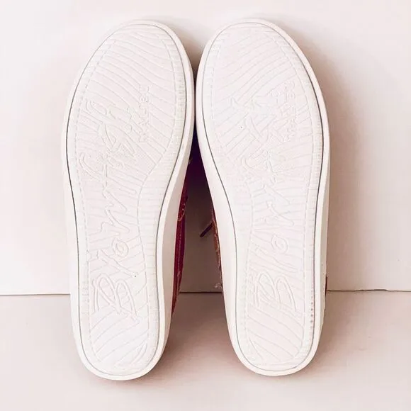 NWT Blowfish Malibu Vesper 7.5 Dusty Pink Distressed Stitched Cushioned Sneakers