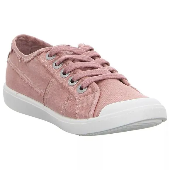 NWT Blowfish Malibu Vesper 7.5 Dusty Pink Distressed Stitched Cushioned Sneakers