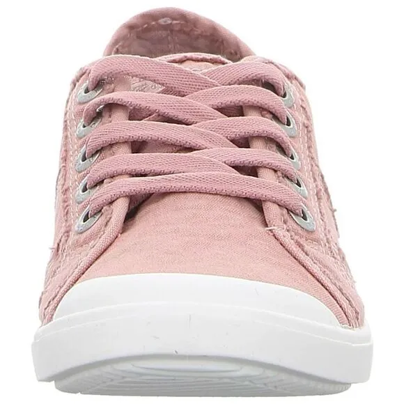 NWT Blowfish Malibu Vesper 7.5 Dusty Pink Distressed Stitched Cushioned Sneakers