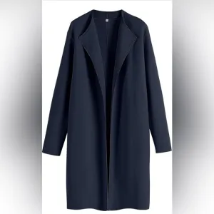 NWT- Caracilia Womens Long Knit Cardigan Sweater Oversized Open Front LongSleeve