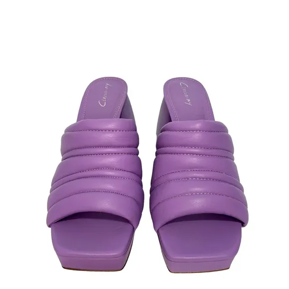 NWT Circus NY by Sam Edelman Marlie Platform Slides S 8 Lilac