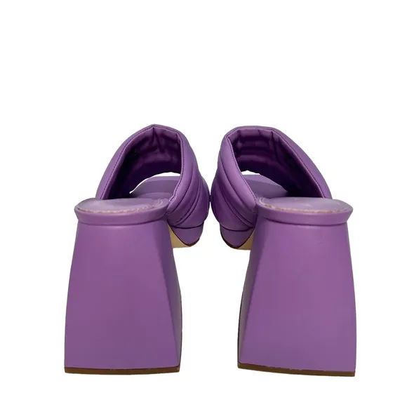 NWT Circus NY by Sam Edelman Marlie Platform Slides S 8 Lilac