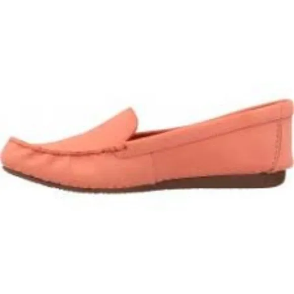 NWT CLARKS Genuine Leather Freckle Walk Comfort Shoes Loafers Mocassins 392T0