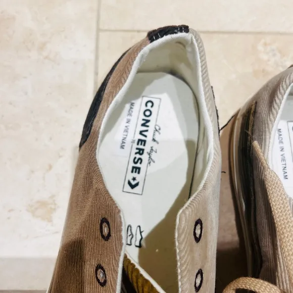 NWT Converse chuck taylor renew sneakers brown corduroy sz 13