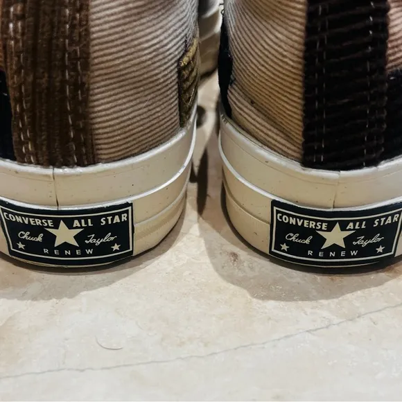 NWT Converse chuck taylor renew sneakers brown corduroy sz 13