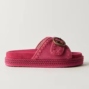 NWT Free People MOU Fruit Punch Slide Sandals Size 37