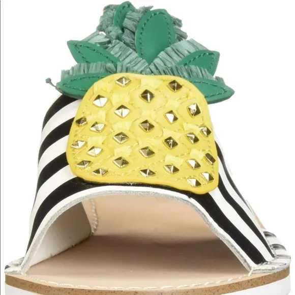 NWT Kate Spade Icarus pineapple slides