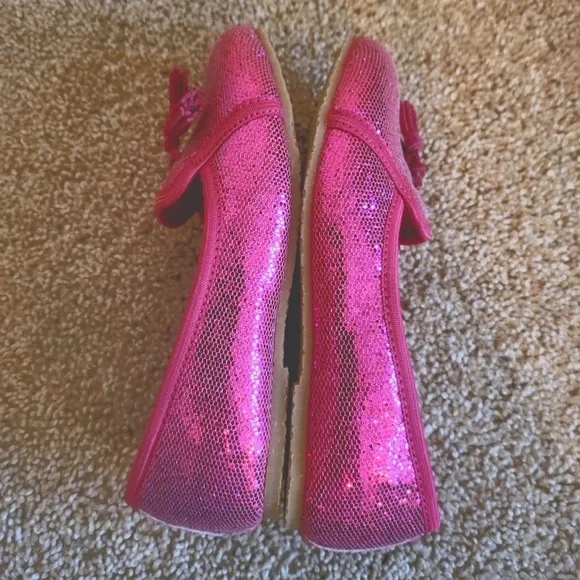♥️NWT♥️ L'AMOUR GIRLS FUSHIA DRESS FLATS