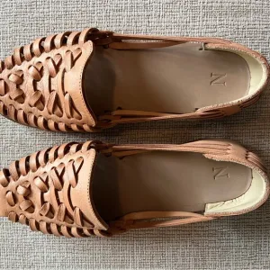 NWT Nisolo Women's Huarache Sandal Natural Vachetta - 6.5