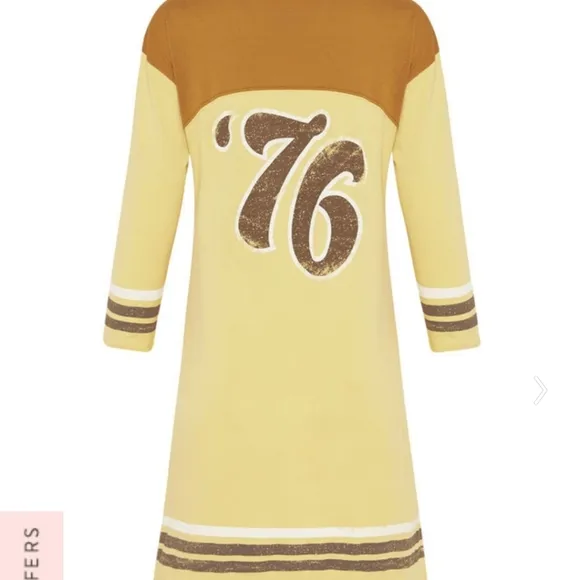 NWT Spell And The gypsy white sand tee dress