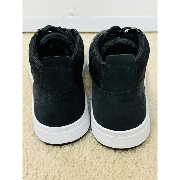 NWT Timberland Men’s Davis Square Chukka Sneakers Shoe Black Nubuck Size 12