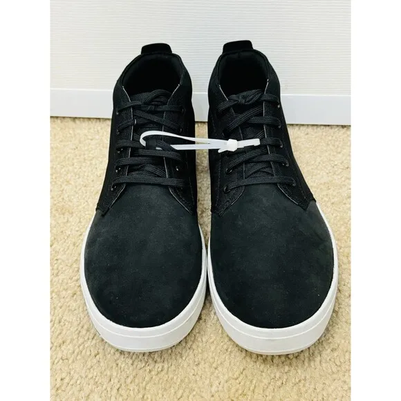 NWT Timberland Men’s Davis Square Chukka Sneakers Shoe Black Nubuck Size 12