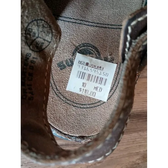 NWT Y2K Dr. Martens &quot;Docs&quot; Mens Leather Fisherman Chunky Sandals US Sz. 11