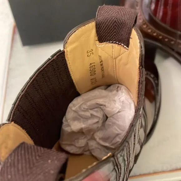 NWT Angela Scott Western Boots