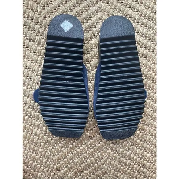 NWT Homers sandals slides RUBY  Navy size 37 $255.00 leather