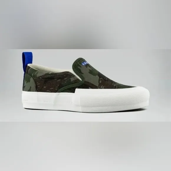 Obra 240 Canvas Slip On Wrap Toe Sneaker