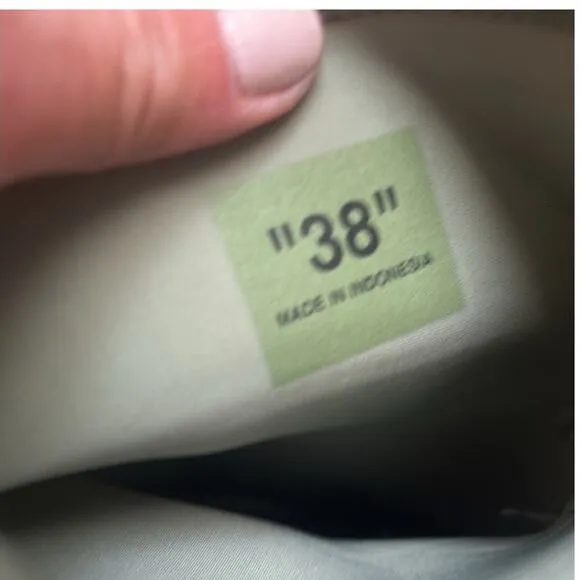 Off-White &quot;For Rainy Days&quot; Green Rain Boot