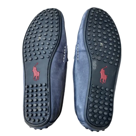 💥Offers Welcome💥Polo Ralph Lauren Wessell Penny Grey Loafers