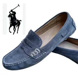 💥Offers Welcome💥Polo Ralph Lauren Wessell Penny Grey Loafers