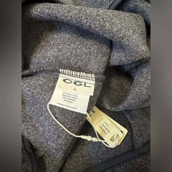 OGL CashSoft Wool-like Flared Maxi Skirt size L
