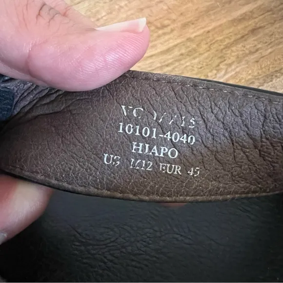 Olukai HIAPO Brown Leather Sandals Size 12