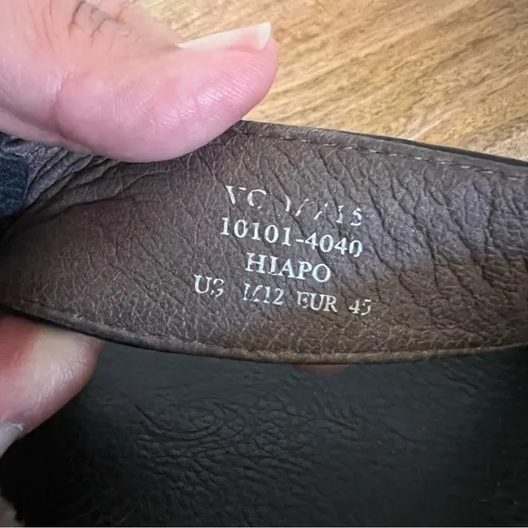 Olukai HIAPO Brown Leather Sandals Size 12