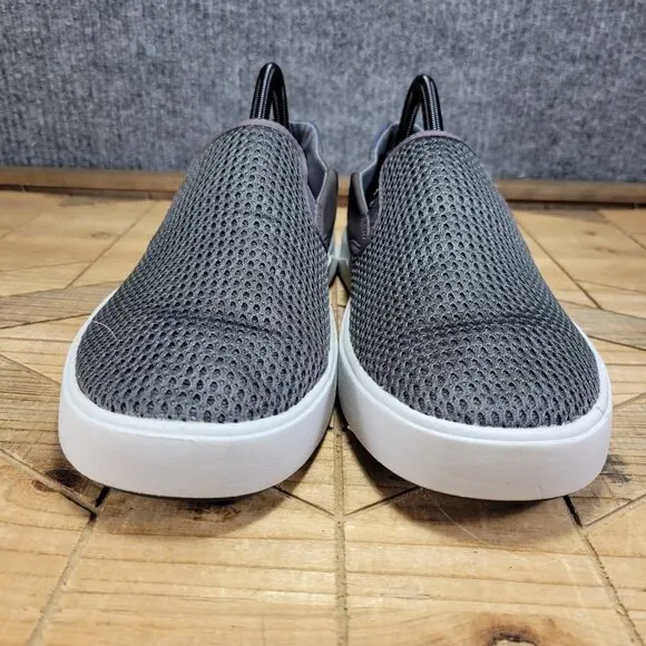 OluKai Mens Lae'Ahi Gray Casual and Fashion Sneakers 8.5 Medium (D) 10443 PVPV