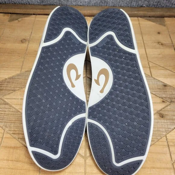 OluKai Mens Lae'Ahi Gray Casual and Fashion Sneakers 8.5 Medium (D) 10443 PVPV