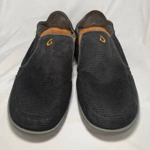 Olukai Nohea Mesh Loafers Sneakers Shoes Mens Size 13 Dark Gray Casual Slip On