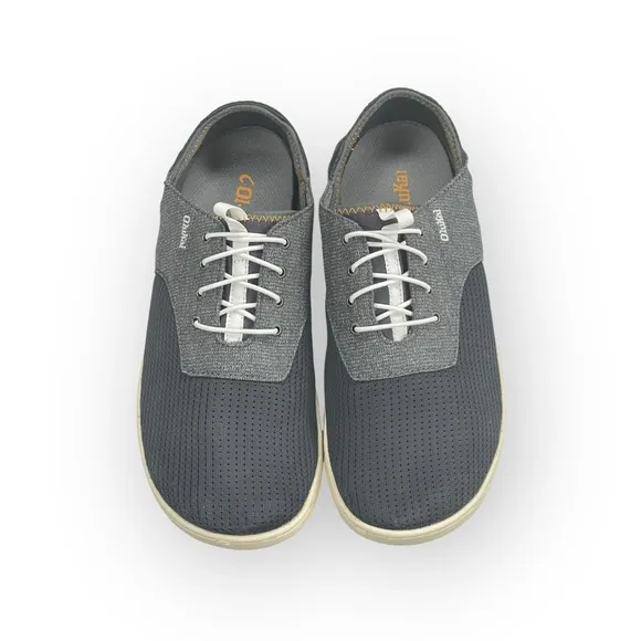 OluKai ʊ Nohea Moku No Tie Drop in Heel Boat Shoes Slides ʊ Wet Dry ʊ Shadow ʊ 9